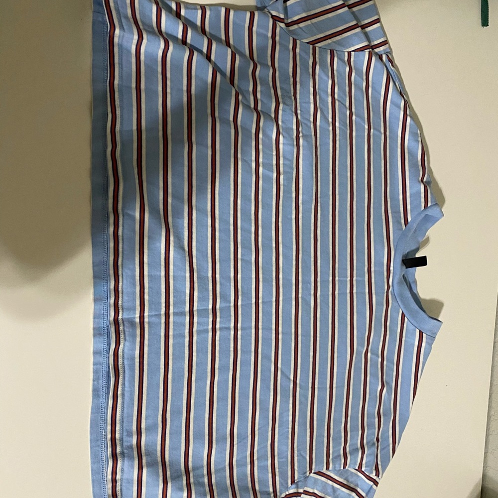 Striped crop top
